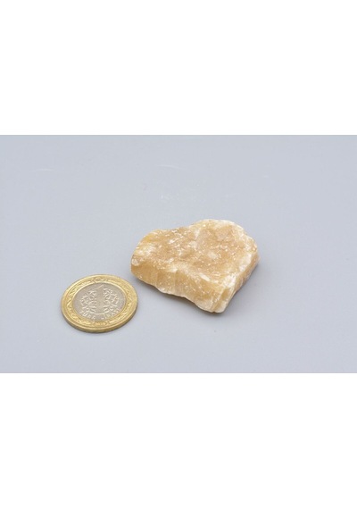 Hakiki Doğal Kalsit Taşı Kaya Parçası 34 Gram 1 Adet