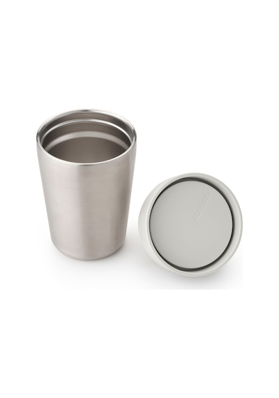 Brb-8710755228742-006-01-make & Take Lıght Grey Paslanmaz Çelik Termos Bardak 200ml Light Grey