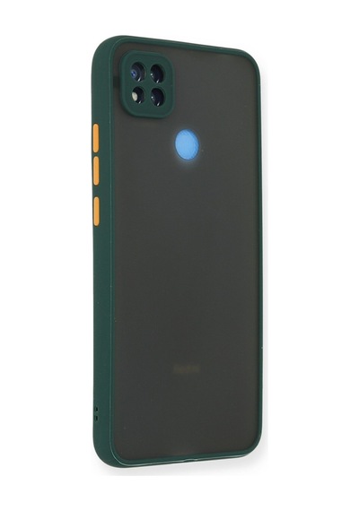 Redmi 9c Kılıf Montreal Silikon Kapak - Yeşil Bz8683140152116
