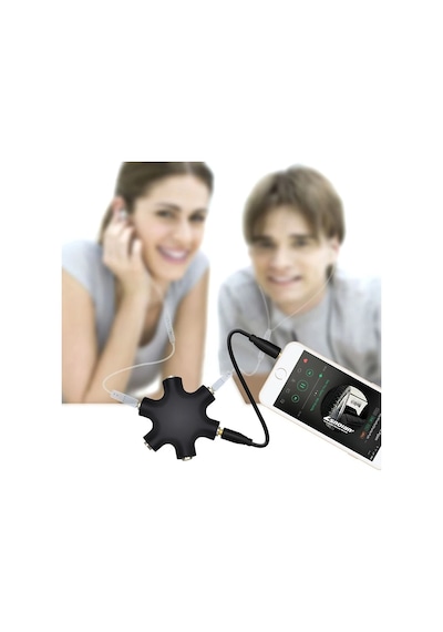 6'lı, 3.5mm Stereo, Aux Çoklayıcı
