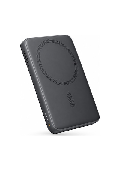 Aukey Pb-ms03-gy Magfusion Slim 5000 Mah Manyetik Wireless Şarj Powerbank - Gri