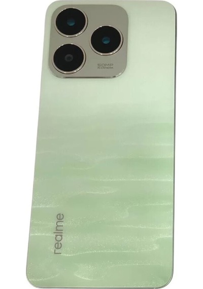 Realme C65 Yeşil Arka Kapak Batarya Kapağı Pil Kapağı Yeşil