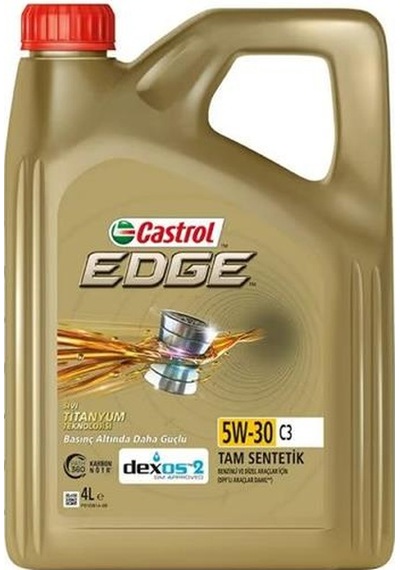 Castrol Motor Yağı Edge 5w30 C3 Tu 4 Lt IS00-CASTROL EDGE5W30-4