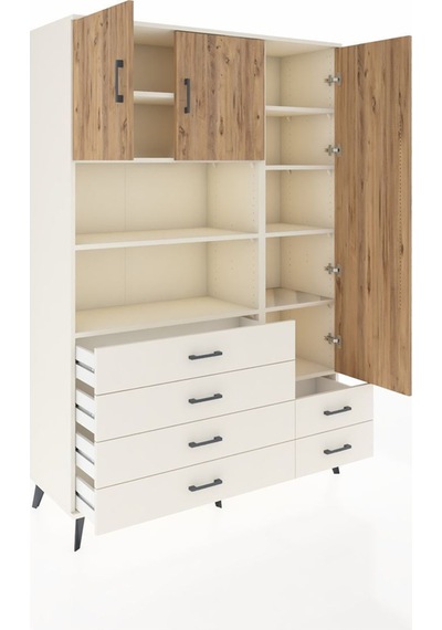 Hyperion Dolap 9 Raflı 6 Çekmeceli 3 Kapaklı 132x44x195 Aytaşı-çam/aytaşı Atlas Çam/aytası Hyperion Dolap 9 Raflı 6 Çekmeceli 3 Kapaklı 132x44x195 Aytaşı-çam/aytaşı Atlas Çam/aytası