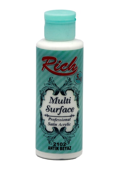 Rich Multi Akrilik Boya 2102 Antik Beyaz 120 Cc