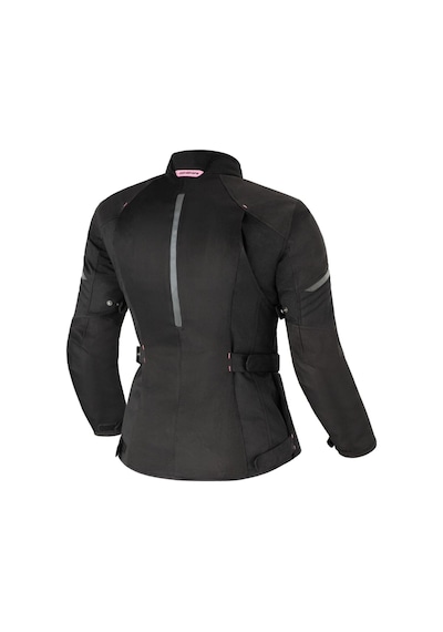 Shima Jet Lady Korumalı Kadın Motosiklet Montu Siyah