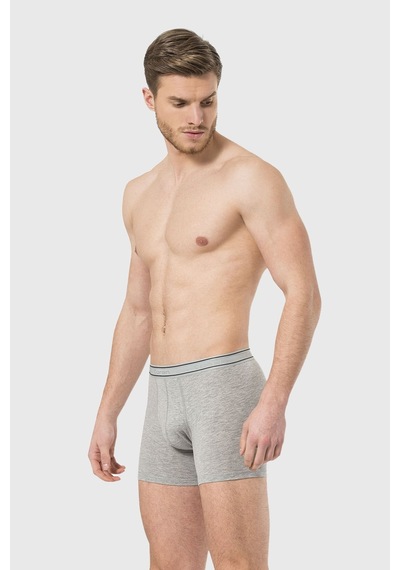 Türen Erkek Likralı Boxer 174/gri Gri