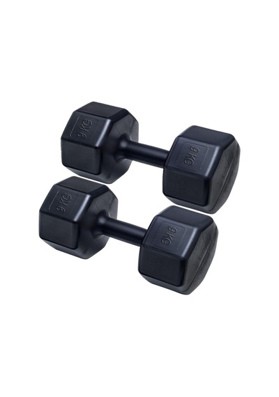 Besinistanbul Ps Spor 3 Çift Dambıl Set 5kg + 7kg + 9kg + Stand Siyah