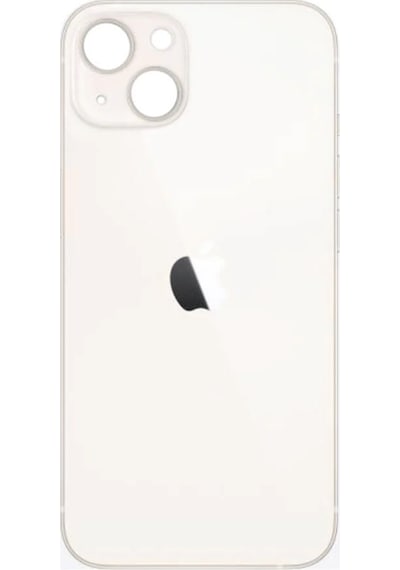 Apple Uyumlu iPhone 13 Arka Pil Batarya Kapak Beyaz