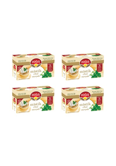 Doğuş Mistik Chai Stevyalı 20'li X 4 Adet