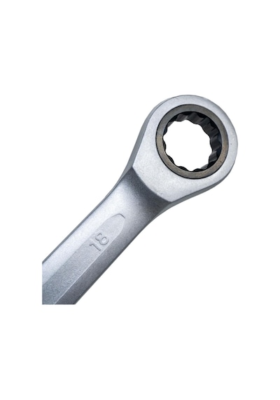 6214 Cırcır Kombine Anahtar 18 Mm Düz