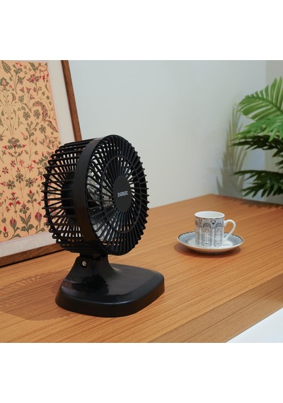Everest Fan-503 7" Büyüklüğünde Masa Üstü Siyah Usb Fan Serinletici Vantilatör Diğer