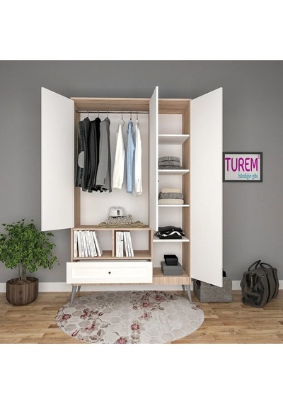 Angel Gardrop Çıtalı Kapak Mdf Beyaz Angel Gardrop Çıtalı Kapak Mdf Beyaz
