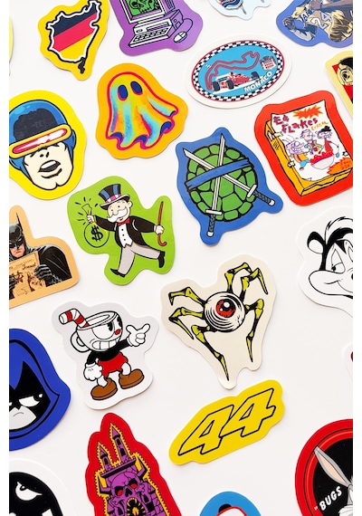 The Dump Iv Eğlenceli Sticker Koleksiyonu 30 Parça Laptop Telefon Termos Etiket Seti