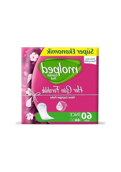 Günlük Ped, 60 Adet, Ferahlık Sağlar