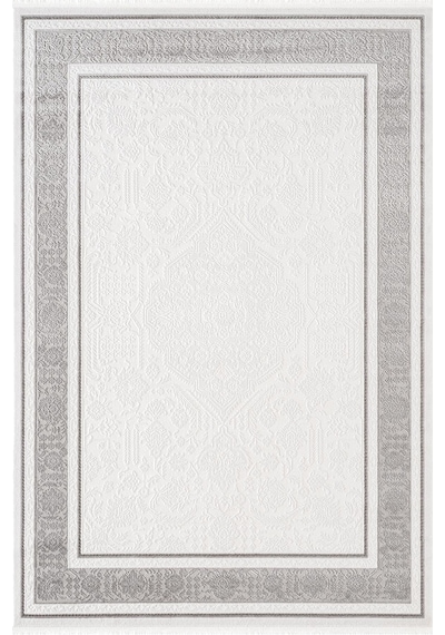 Jade Jd005g Gri Halı Klasik Çerçeve Desenli Triko Akrilik Pamuk Tabanlı Kaymaz Salon Halısı Koridor-771 Gri Jade Jd005g Gri Halı Klasik Çerçeve Desenli Triko Akrilik Pamuk Tabanlı Kaymaz Salon Halısı Koridor-771 Gri
