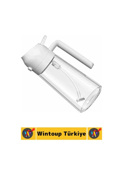 Ergonomik Sızdırmaz Tasarım Yağ Dökme Püskürtme Çift Modlu Özel Başlıklı Cam Yağdanlık 550 Ml