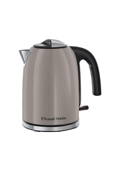 Russell Hobbs Elektrikli Su Isıtıcısı 1,7l, 2400w Colours Plus Moca Paslanmaz Çelik, Su