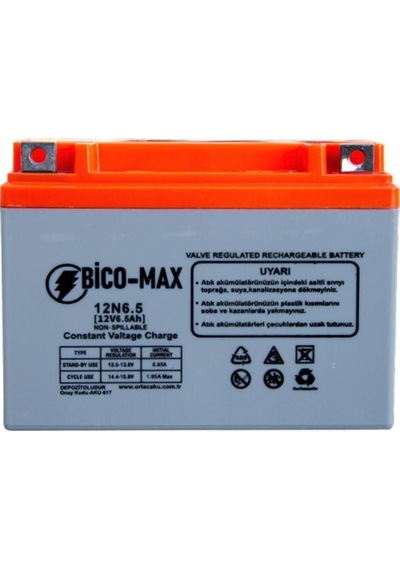 Bico-Max 12N6.5 Benzinli Motor Aküsü