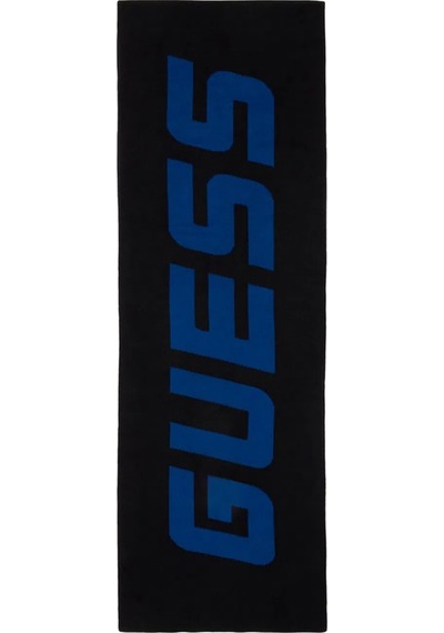 Guess Am9571pol03 Knitted Erkek Atkı Mavi