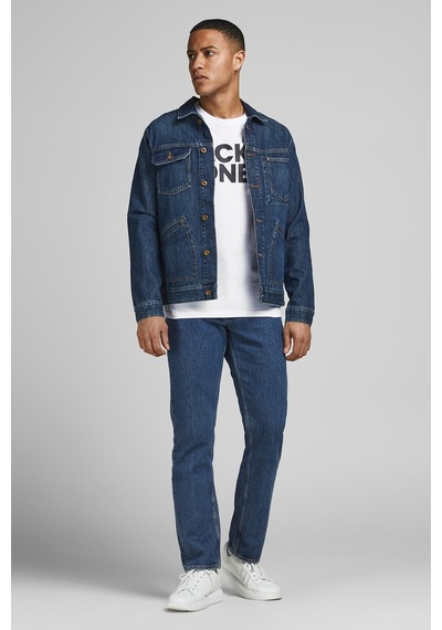 Jack & Jones  Jjecorp Logo Tee Ss O-Nec Beyaz Erkek Kısa Kol T-Shirt 000000000101069458