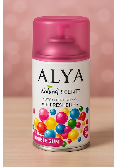 Nature's Scents Bubble Gum Oda Kokusu Yedek Makine Spreyi 250 Ml