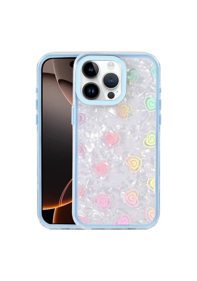 İphone 15 Pro Lumi Desenli Kapak - Mavi