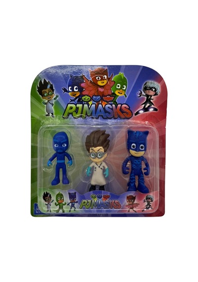 Pjmasks Pijamaskeliler Connor Greg Amaya Romeo Ninja Luna Oyuncak 6lı Karakter Seti 10 Cm