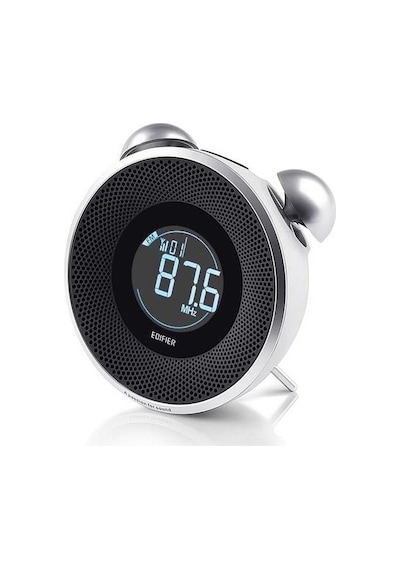Edıfıer Mf240bt Tıck-tock 8w Rms Çalar Saatli Fm Radyo / Sd Kart Girişli Hoparlör Siyah, Bluetooth