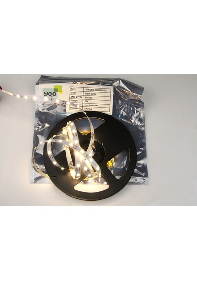 12V 5 Metre Tek Çipli İç Mekan Şerit Led