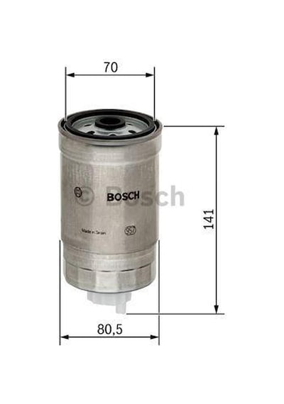 Hyundai İ20 Mazot Yakıt Filtresi 1.4 Crdı 2009-2013 Bosch