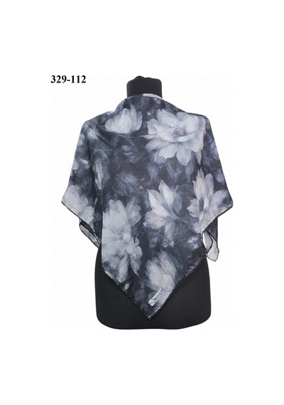 Moonscarfs Moonscarf Soft Pamuk Eşarp Siyah Gri 329-112 Çok Renkli