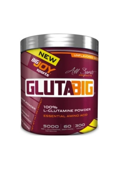 Bigjoy Glutabig Glutamine Powder/300 G/ Aromasız