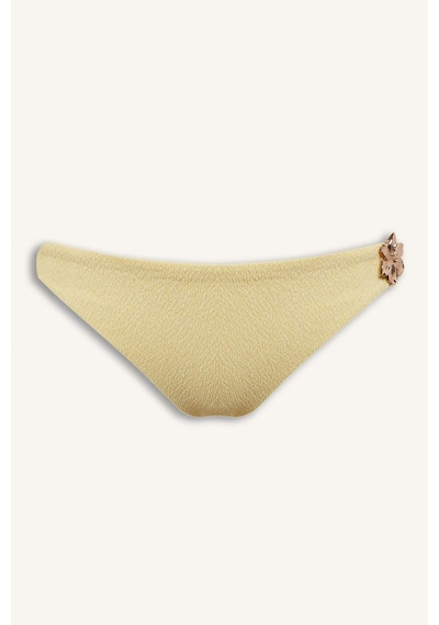 Defacto Regular Fıt Krinkıl Kumaş Bikini Alt G9299ax26smyl118 Sarı-yl118