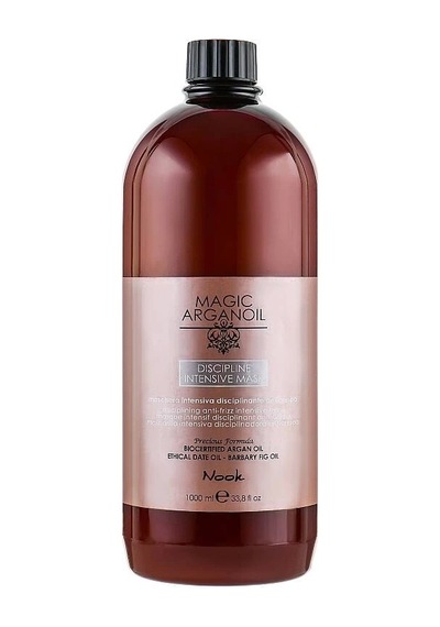 Nook Magic Arganoil Discipline Kabarma Karşıtı Pürüzsüzleştirici Argan Yağlı Saç Maskesi 1 L