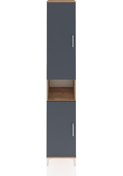 Hyperion Dolap 7 Raflı 2 Kapaklı 44x44x243 Çam-antrasit Çam Hyperion Dolap 7 Raflı 2 Kapaklı 44x44x243 Çam-antrasit Çam