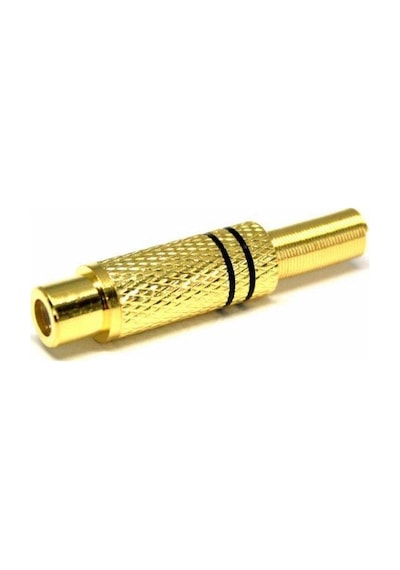 Electroon Rca Dişi Tos Jak Fiş Metal 20 Adet