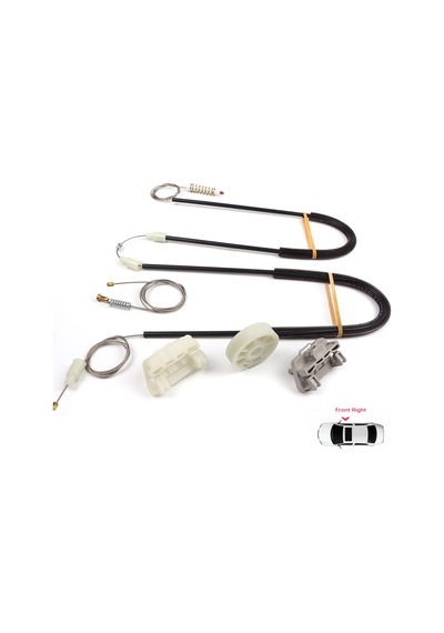 Sağ Cam Kriko Seti Ford Focus Mk1 98-2007 2/3 Kapı Hb Coupe İçin