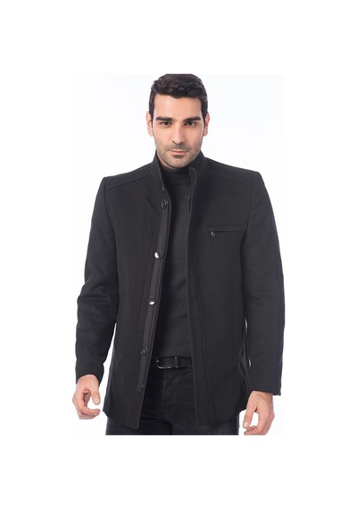 Plt8304 Dewberry Palto-siyah Siyah