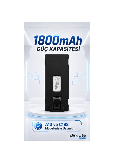 A13 / C19s Drone Bataryası 1800mah - 901708050