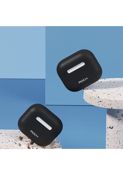 Apple Uyumlu AirPods 3 Silikon Kılıf Siyah