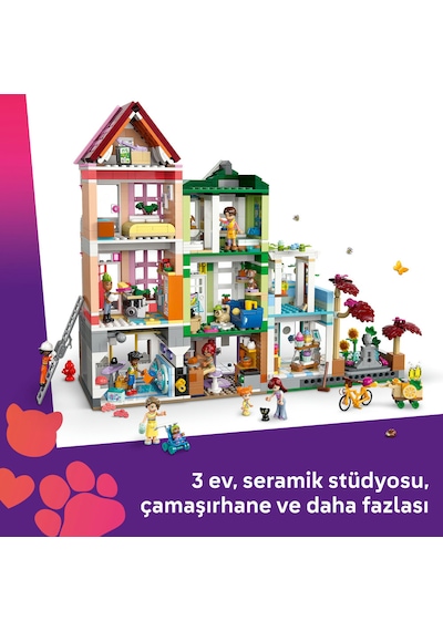 LEGO® Friends Heartlake City Daireleri ve Mağazaları 42670 - 12 Yaş ve Üzeri Gençler için Mini Bebek İçeren Oyuncak Yapım Seti (2040P) LEGO® Friends Heartlake City Daireleri ve Mağazaları 42670 - 12 Yaş ve Üzeri Gençler için Mini Bebek İçeren Oyuncak Yapım Seti (2040P)