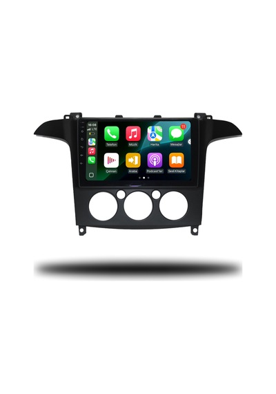 Carplayer Ford S-max 2006-2014 Manuel Klima Uyumlu Android Multimedya 6gb Ram 64gb Hafıza