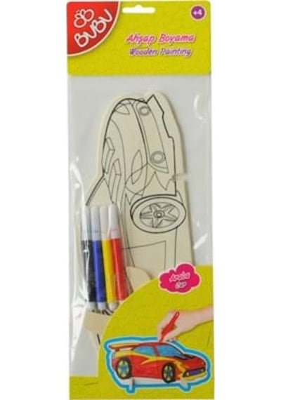 Bubu Ahşap Boyama Ab0041-ab0040