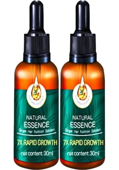Saçlara Sakallara Serum 2 Lı X30 Ml Uzun Sağlam Parlak Saçlar