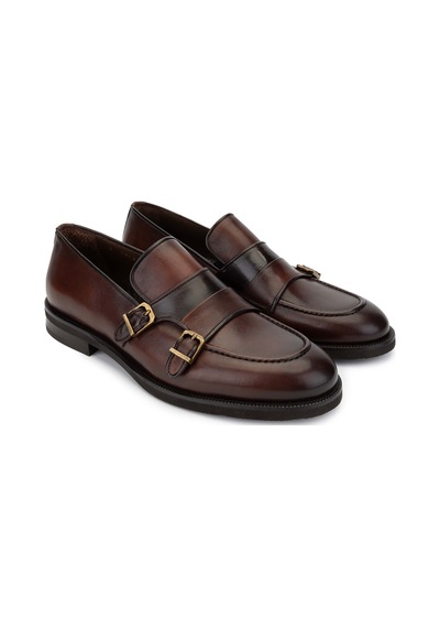 Tamer Tanca Erkek Hakiki Deri Taba Loafer Ayakkabı 342 8809 Erk Ayk Sk24-25 Taba/taba Bfl Taba