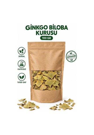 Ginkgo Biloba Yaprağı Kurusu 100 G