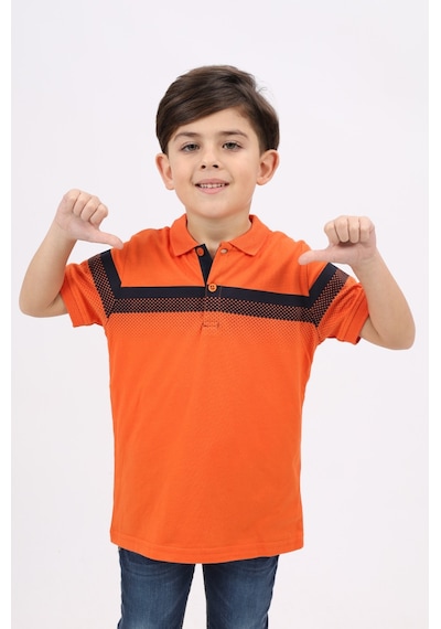 Toontoy Kids Toontoy Erkek Çocuk Baskılı Tişört Oranj Toontoy Kids Toontoy Erkek Çocuk Baskılı Tişört Oranj