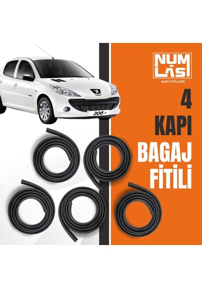 Peugeot 206+ 4 Kapı + Bagaj Fitili-a Kalite-numlas-nm3673