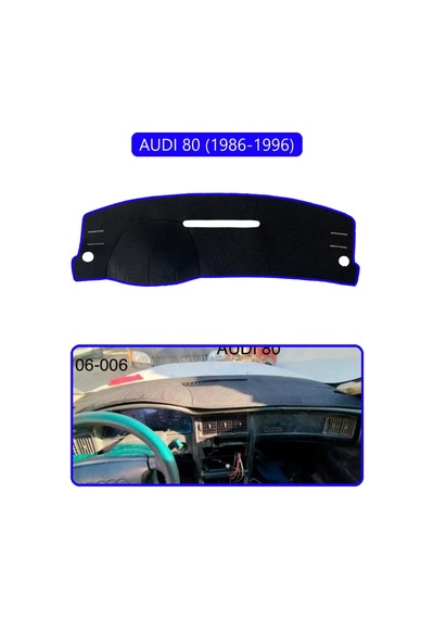 Audı 80 1986-1996 Torpido Koruma Halısı Mavi Kenar